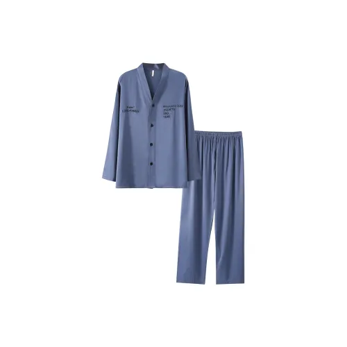 FOREVER 21 Пижамный комплект Мужской Синий