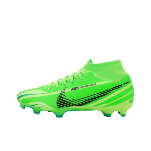 Nike Zoom Superfly 9 Футбольные бутсы MID Топ Травяной зеленый Мужской