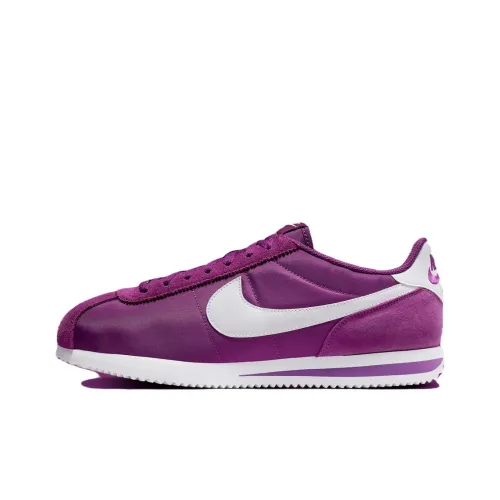 Nike Cortez Slip-Resistant Low Top Повседневные Беговые Кроссовки Мужские Фиолетовые