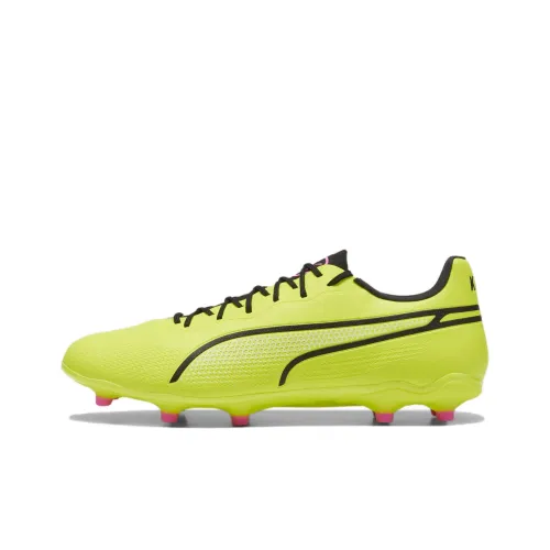 PUMA King Pro AG Artificial Grass FG Твердый Грунт Футбольные Бутсы Унисекс Зеленый Черный