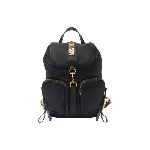 MOSCHINO Nylon Backpack Women's Black