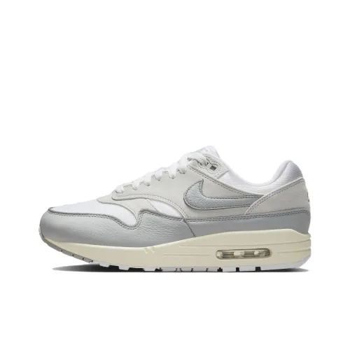 Nike Air Max 1 '87 Low Топ Повседневная обувь Женская Бежевый Серый