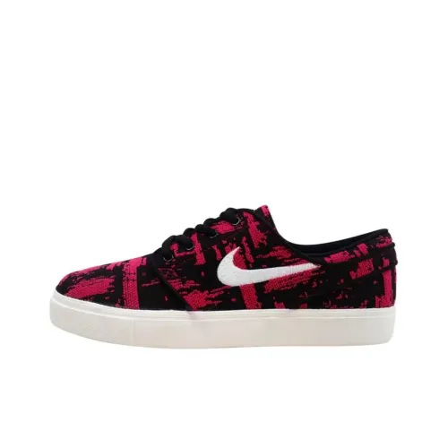 Nike SB Stefan Janoski Slip-Resistant Low Top Скейтборд Кроссовки GS Черный Красный