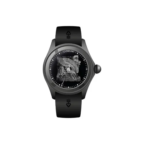 Corum Автоматический Механический Механизм Мужские Часы Bubble Collection 52 мм Черные