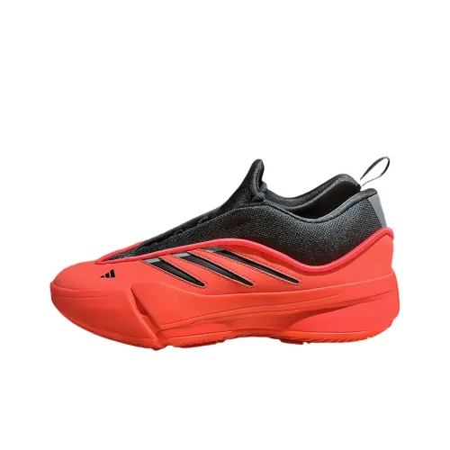 Adidas Dame 9 Баскетбольные кроссовки Низкий топ Красный черный Мужской