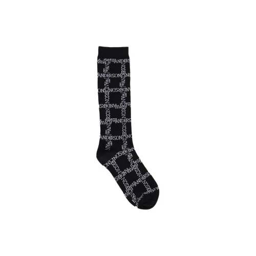 JW Anderson Черные Мужские Носки до икры MID