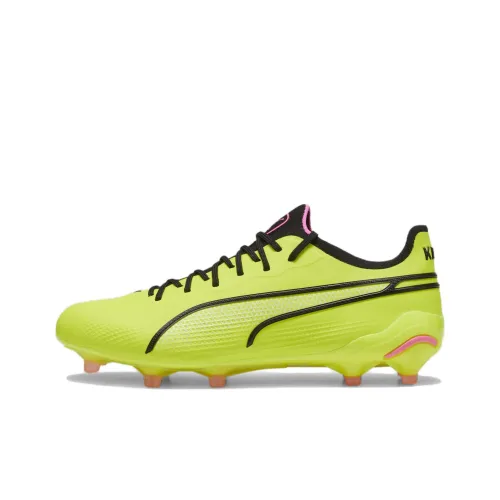 PUMA KING ULTIMATE FG AG Футбольные бутсы Женские Зеленый Черный
