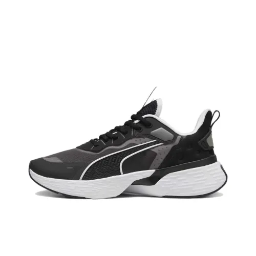 PUMA Softride Беговые кроссовки MID Топ Черный Серый Унисекс