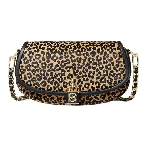 MICHAEL KORS Mila с коровьей замшей кожа сумка через плечо маленькая женская черная коричневая