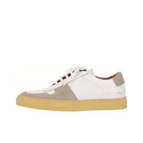 COMMON PROJECTS Низкий Топ Стильный Скейтбординг Мужской Белый Серый