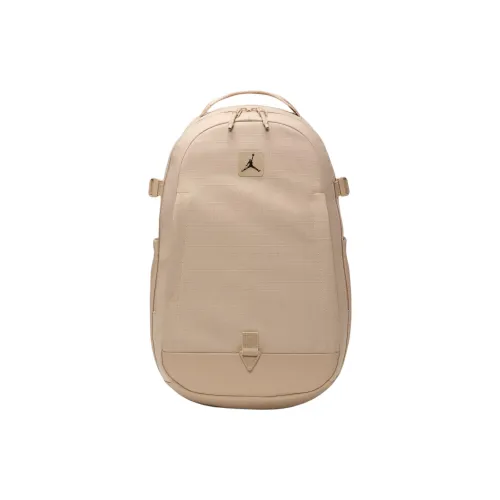 Jordan Polyester Backpack Unisex Medium Brown