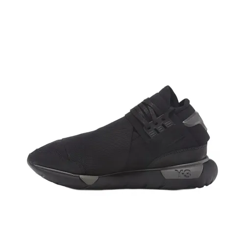 Y 3 Qasa High Черный оливковый противоскользящий легкий высокий топ повседневная обувь унисекс черный