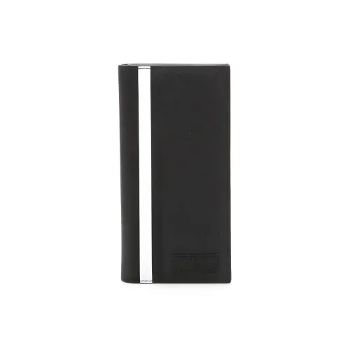 BALLY Кожа Монета Кошелек Держатель для карт кошелек Мужской Черный