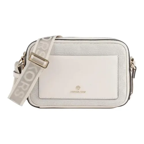 MICHAEL KORS MAEVE Хлопок Плечо Сумка Женская Айвори