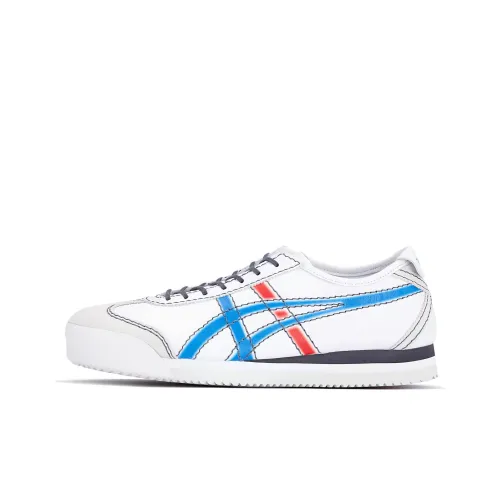 Onitsuka Tiger MEXICO 66 SD PF Low Топ Casual Унисекс Белый Синий Красный
