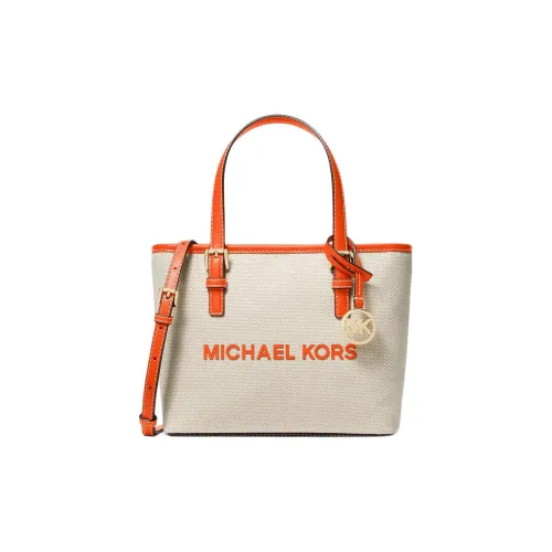 MICHAEL KORS Jet Set Travel Хлопок Тоут Сумка Сумка для покупок Сумка через плечо Сумка Экстра Маленькая Женская