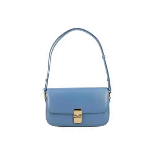 A.P.C Коровья кожа Сумка Сумка через плечо Женская Ocean