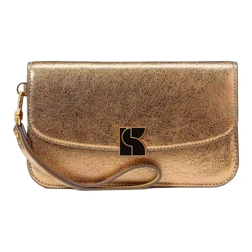 Kate Spade Кожа Клатч Кошелек Женские Золотой