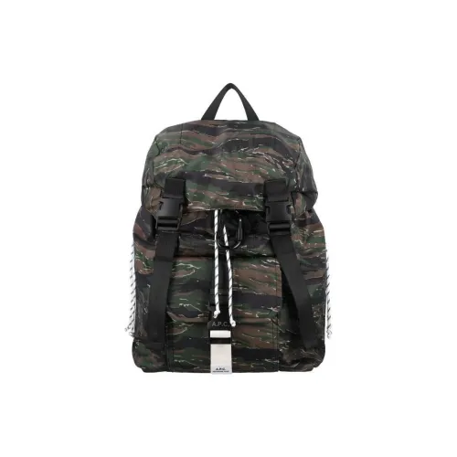 A.P.C Полиэстер Рюкзак Мужской Камуфляж