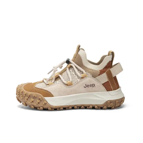 Jeep Низкий Топ Уличная Обувь Женская Серый Коричневый