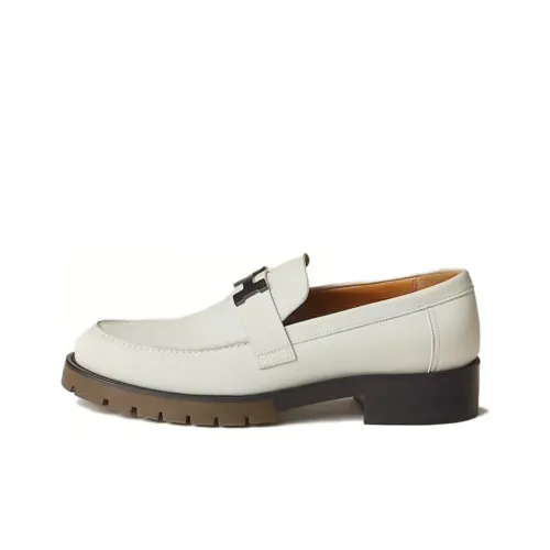 HERMES Лоферы Белые Женские