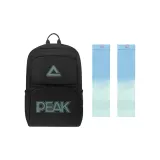 Черный рюкзак + синие и белые охлаждающие рукава.