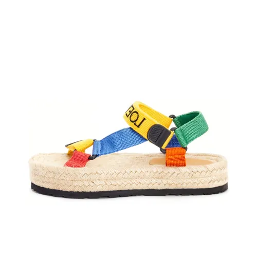 LOEWE One Ремень Сандалии Мужские Многоцветные