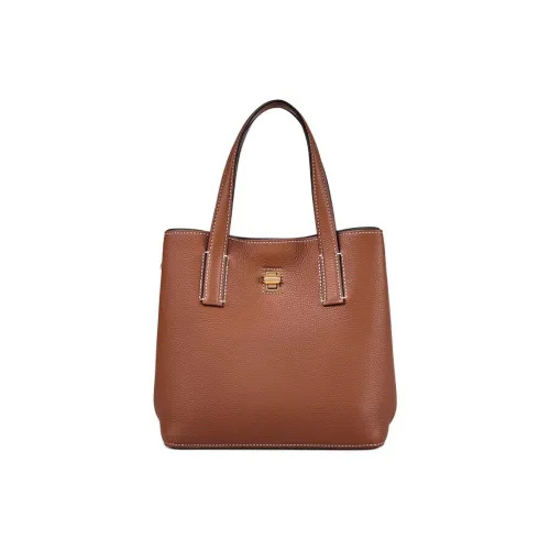 DISSONA Сумка из коровьей кожи сумка-тоут сумка через плечо сумка большая женская коричневая