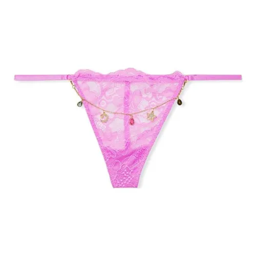 Victoria's Secret VICTORIA'S SECRET Стринг Женский 1 Пачка Темно-красный Фиолетовый