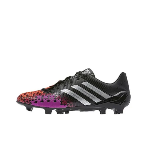 Adidas Predator LZ TRX FG SL Амортизирующие Износостойкие футбольные бутсы для мужчин черные и фиолетовые