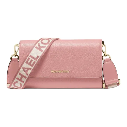 MICHAEL KORS Jet Set Кожа Сумка через плечо Большая Женская Вишневый цветок Трава