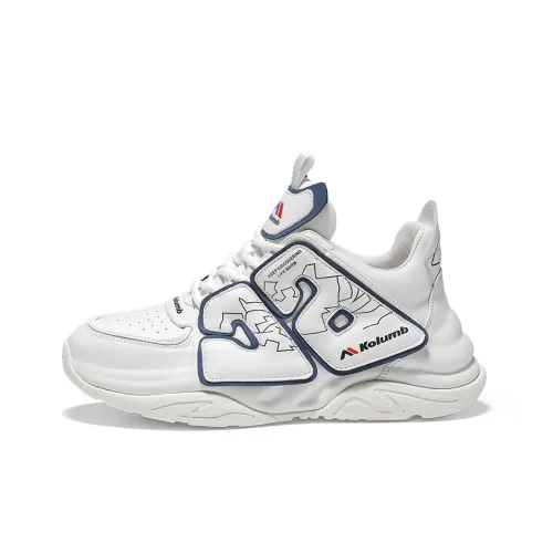 KOLUMB Casual Мужской Белый Синий