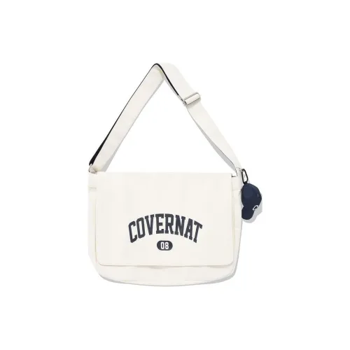 COVERNAT Хлопок Сумка через плечо Сумка на плечо Сумка через плечо Унисекс Айвори