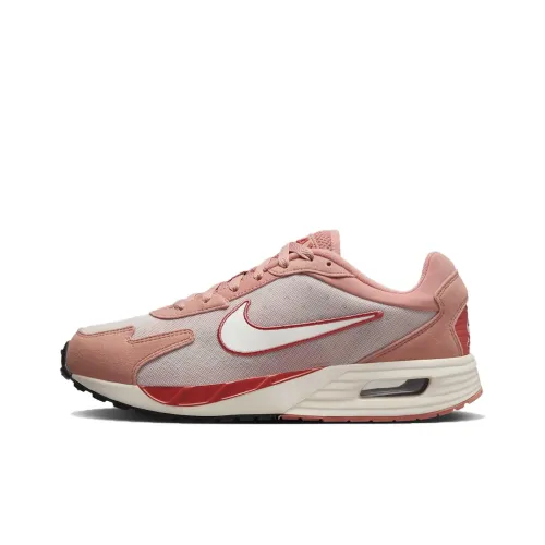 Nike Air Max Solo Abrasion Resistant Дышащий Низкий Топ Повседневная Обувь Женская Розовая
