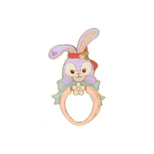 Disney StellaLou Duffy and Friends Сердце-Формированная Коллекция Strawberry, Мобильный телефон Кольцо Мерч по IP