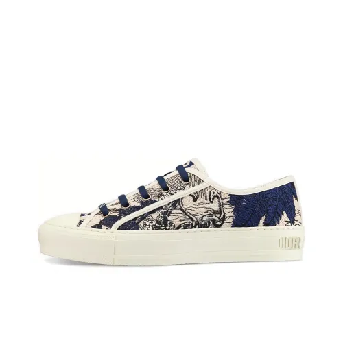 DIOR Walk'n'Dior Low-Top Canvas Shoes Women's