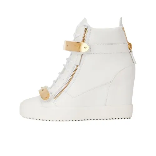 Giuseppe Zanotti GZ Coby High Топ Кроссовки для скейтбординга Женские Белые