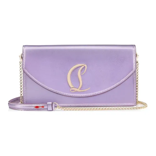 CL LUBOTING Напп-Кожа Сумка через плечо Женская Светло-Фиолетовая