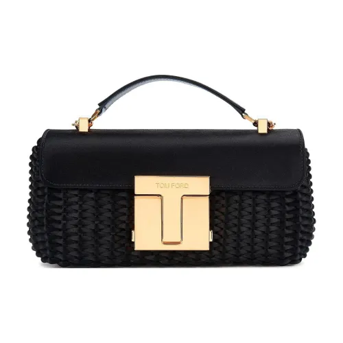 TOM FORD Сумка через плечо из кожи сумка среднего размера женская черная
