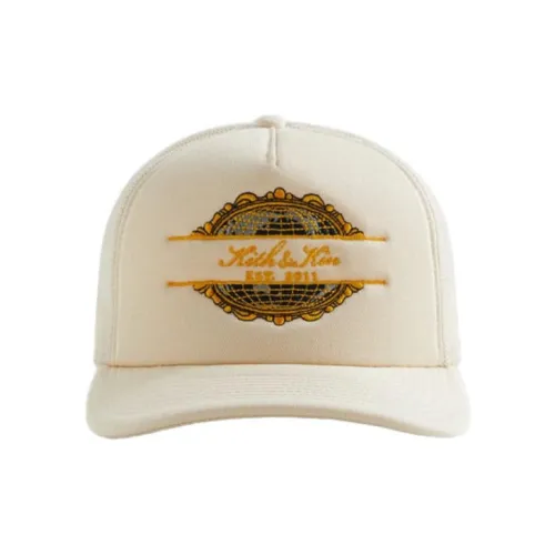 KITH Холст Кепки Унисекс Бежевый