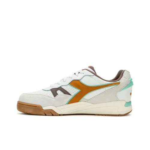 Diadora Low Топ Кроссовки для тенниса Унисекс Серый Коричневый Белый