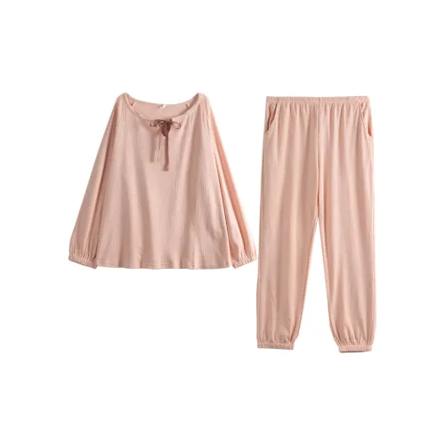 Dorame Pajama Комплект Женский Креветочный Розовый