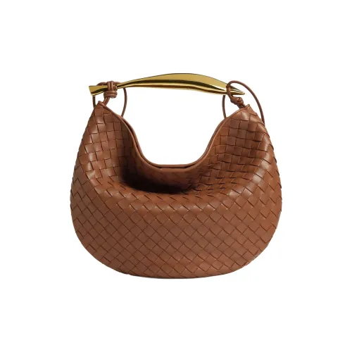 Bottega Veneta Sardine Овечья шкура Сумка Средний Женские Коричневый