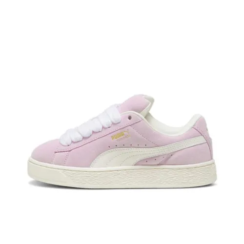 PUMA Suede XL Скейтборд Кроссовки Низкие Розовые Бежевые Унисекс