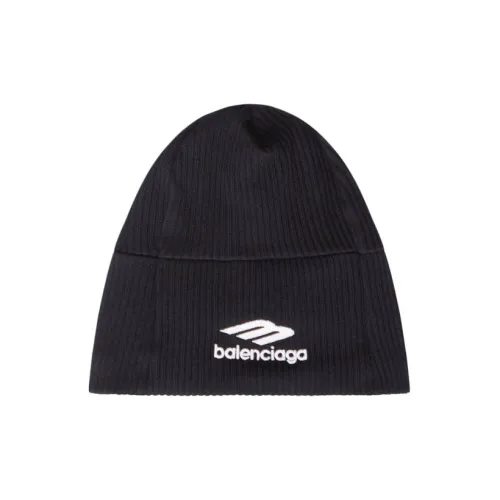 Balenciaga Акрил Wool Beanies Мужской Черный