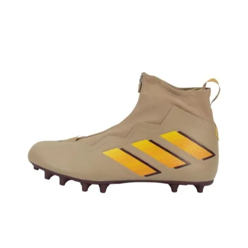 Adidas Nasty Fly Амортизация Износостойкие футбольные бутсы Мужские Коричнево-желтые