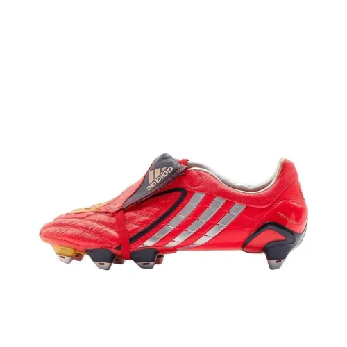 Adidas PREDATOR серия SG Мягкая трава Амортизация Износостойкие футбольные бутсы Мужские Красный