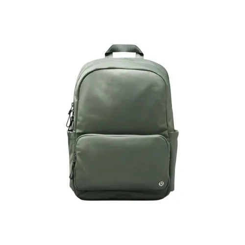 Lululemon Everywhere Нейлон Рюкзак Стандартный Унисекс Эвкалиптово-Серый