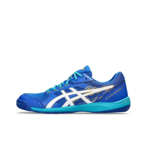 Asics Attack Hyperbeat 4 Тренировочные Кроссовки Низкие Синие Белые Мужские