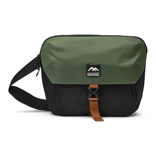 Skechers Ткань Сумка через плечо Стандартная Унисекс Красивый Черный Зеленый Цвет Жука